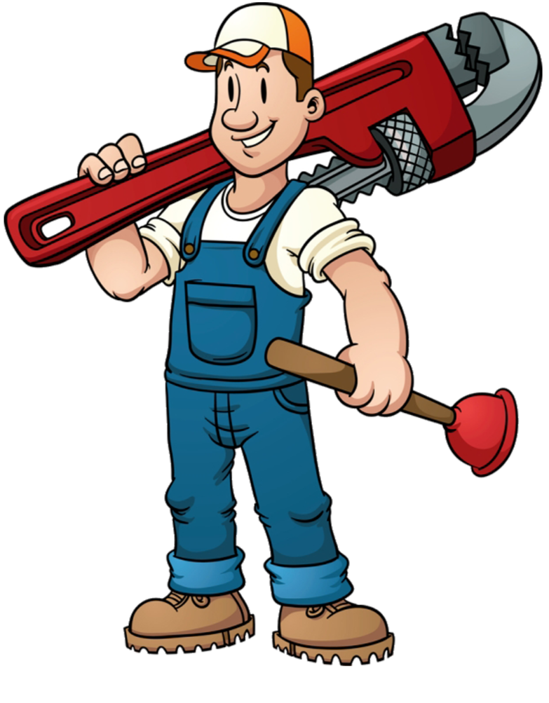 Equipe Disk Service realizando serviço de encanamento